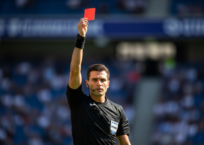 Rules for betting on red cards